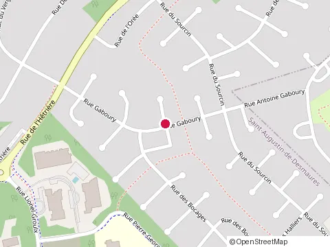 Location of Toiture Polaire at 4704 Rue Gaboury, Saint-Augustin-de-Desmaures