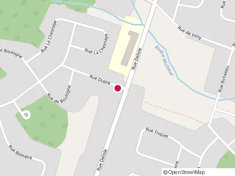 Location of Toiture Saguenay at 561 Rue Delisle, Chicoutimi