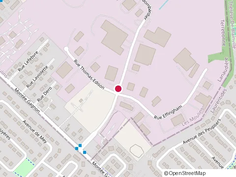 Location of Toitures Bertrand at 1115 Rue Armand-Bombardier, Terrebonne