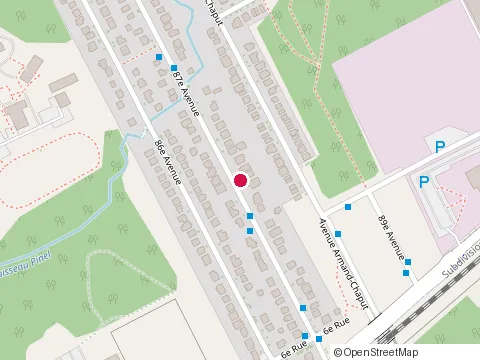 Location of Toitures d l Mat at 12015 87E Avenue, Montréal