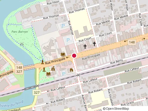 Location of Top Shot at 417 Rue Principale, Lachute