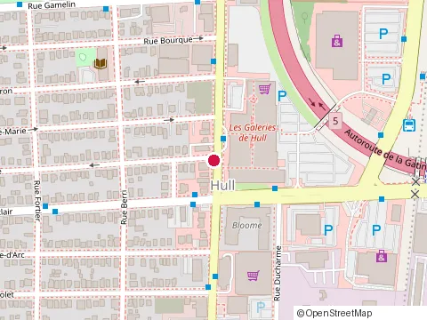 Location of Tout Culture-Outaouais at 327 Boulevard Saint-Joseph, Gatineau