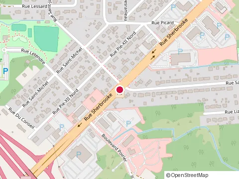 Location of Toyota Magog at 2500 Sherbrooke Rd, Magog