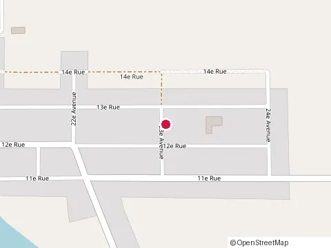 Location of Traiteur Pavillon des Quilles 2010 at 85 13E Rue, Ferme-Neuve
