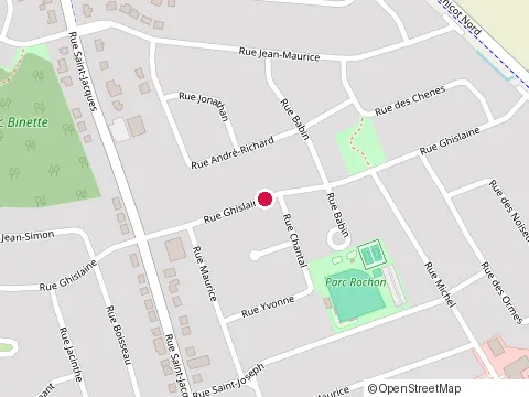 Location of Transmission Mirabel at 8105 Rue Saint-Jacques, Mirabel