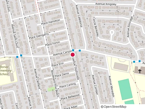 Location of Trembec Entrepreneur Général Montréal at 201 Avenue Thorncrest, Dorval