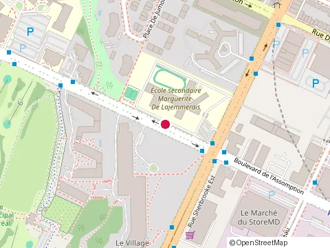 Location of Trottibus at 5151 Assumption Blvd, Montréal