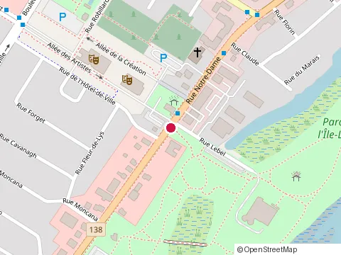 Location of Turcot et Olivier Optométristes at 406 Rue Notre-Dame, Repentigny