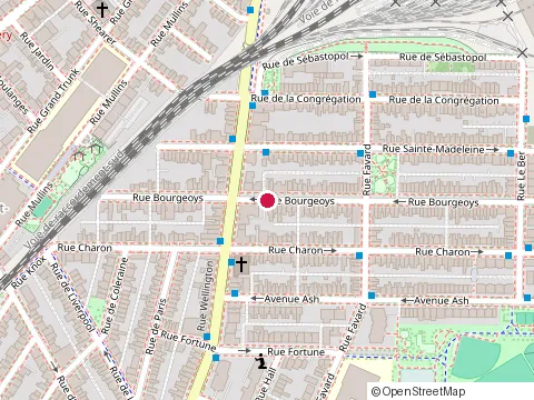 Location of Uis at 567 Rue du Parc-Marguerite-Bourgeoys, Montréal