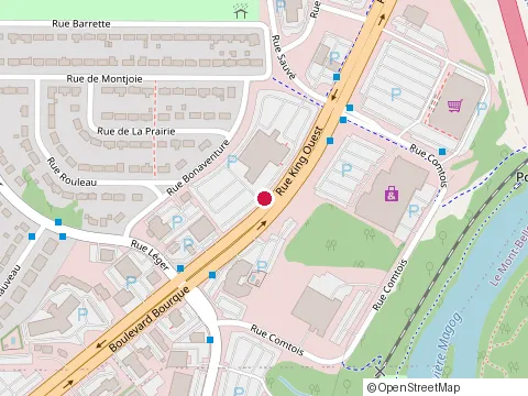 Location of Val Estrie Ford at 4141 Rue King Ouest, Sherbrooke
