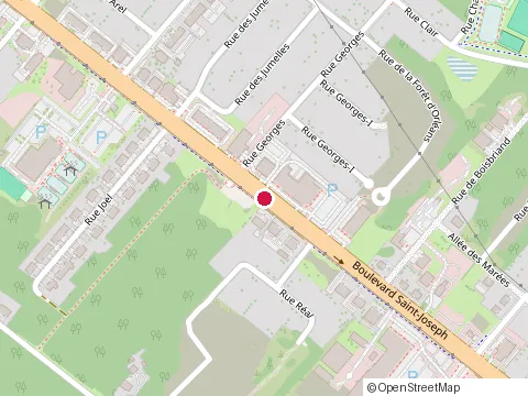 Location of Valentine at 4519 boulevard Saint-Joseph # A, Saint-Nicéphore