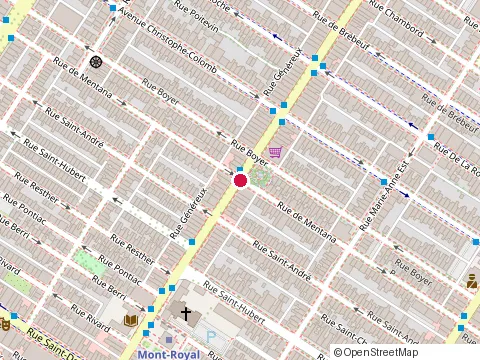 Location of Vamos Academy Montreal at 936 Mont-Royal Ave E, Montréal