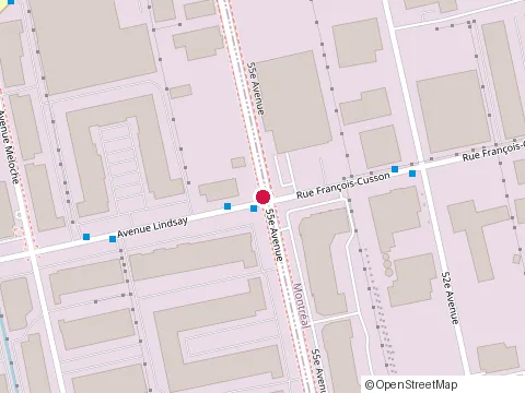 Location of Van Pro Inc at 1895 55Th Avenue, Dorval
