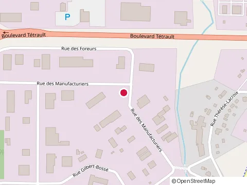 Location of Vaparus at 1151 Rue des Foreurs, Val-d'Or