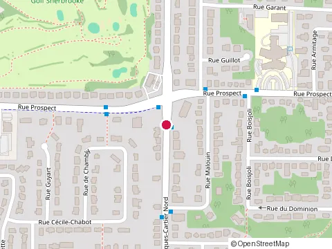Location of Villeneuve Gagné Stébenne Cga at 585 Bd Jacques-Cartier N, Sherbrooke