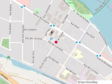 Location of Viridi Café at 2410 avenue Bourgogne, Chambly