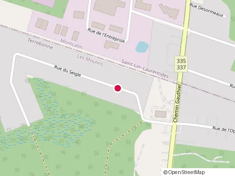 Location of Vitapiscine Inc at 11621 Rue du Seigle, Terrebonne