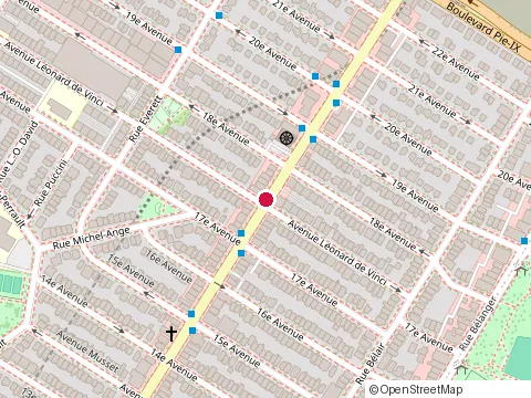 Location of Vite Vitres Jacques Inc at 3750 Rue Jean-Talon O, Montréal