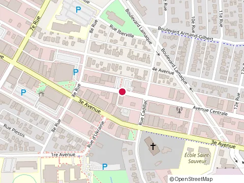 Location of Vitrerie Abitibi at 352 avenue Centrale, Val-d'Or