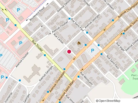 Location of Vitrerie Service Eclair at 1975 avenue Georges, Shawinigan