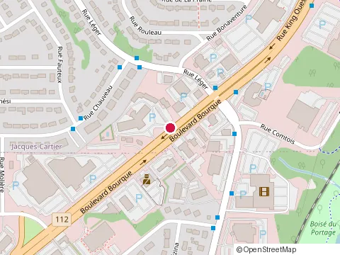 Location of Vitrxpert Vitres d'Autos Sherbrooke at 4359 boulevard Bourque, Sherbrooke