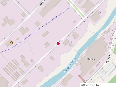Location of W Rodrigue Inc at 2125 98E Rue, Saint-Georges