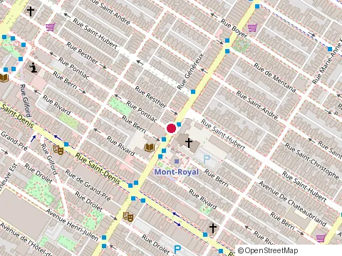 Location of Welcome Aboard at 4591 Pontiac, Montréal