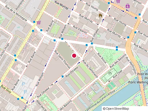 Location of Westbury Canadienne d'Asrnc at Cp 11637 Succ Centre Ville, Montréal