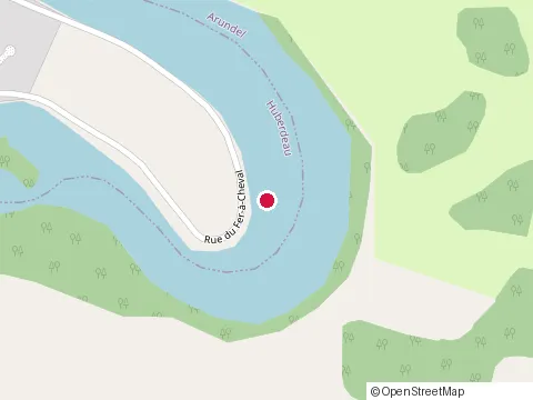 Location of Whisky Jack Inn at 17 Lac Green Nord, Arundel