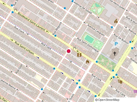 Location of Wilensky'S Light Lunch Inc at 34 avenue Fairmount O, Montréal