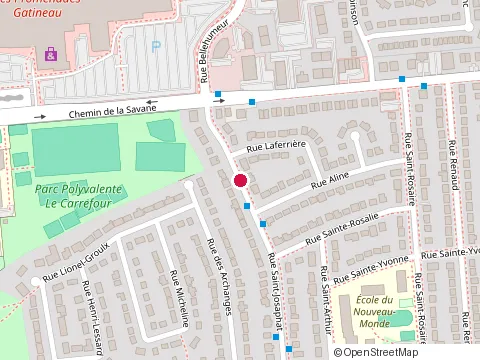 Location of Zaineb Abdul-Ridha Courtier Immobilier at 74 Rue Saint-Josaphat, Gatineau