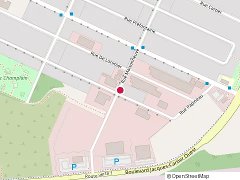 Location of A Collin at 1193 Rue Maisonneuve, Longueuil