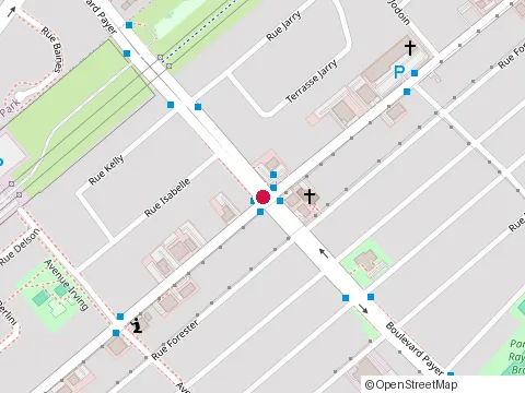 Location of Alfa Restaurants Regd at 5070 Montee St-Hubert, Saint-Hubert