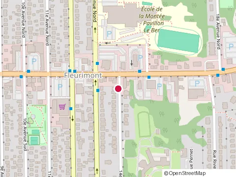 Location of Alfred Demers at 195 14E Av S, Sherbrooke