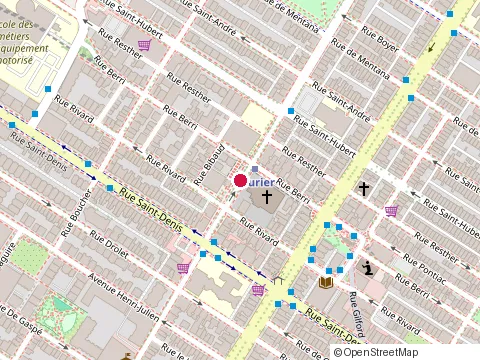 Location of Association Quebecoise des Personnes Aphasiques at 454  avenue Laurier E, Montréal