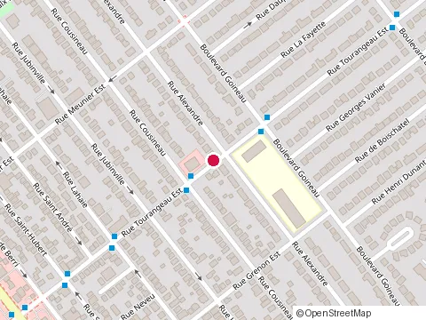Location of Assurances Generales-Caisses at 100 Rue Tourangeau E, Laval