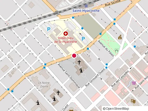 Location of au Bon Gouter Inc at 1800 Rue Dessaulles, Saint-Hyacinthe