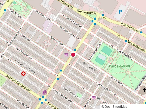 Location of Bar Académie at 2260  avenue du Mont-Royal E, Montréal