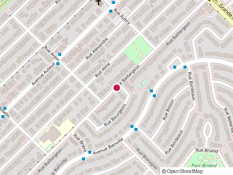 Location of Beaulieu Construction Ltee at 5970 Rue Baillargeon, Brossard