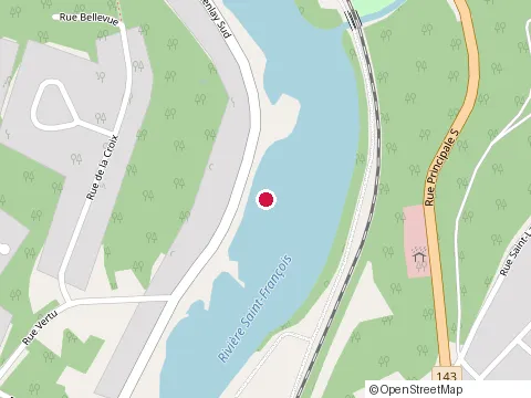 Location of Bibliotheque de Windsor at 52 Rue Saint-Georges, Windsor