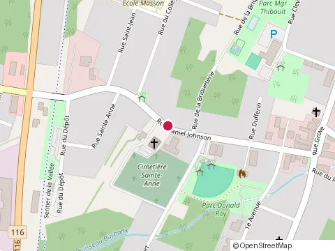 Location of Bibliotheque Municipale at 52 Rue Daniel-Johnson, Danville