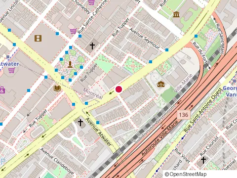 Location of Braxo Enterprises Inc at 2214 boulevard Rene-Levesque O, Montréal