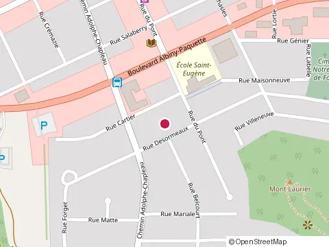 Location of Bryere Construction & Clotures at 1714 boulevard Paquette, Mont-Laurier