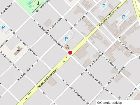 Location of Cadrimage at 554 boulevard Manseau, Joliette