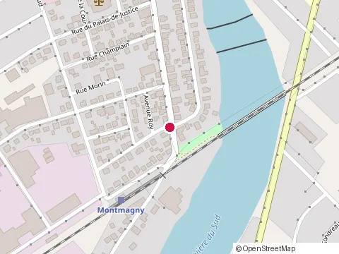 Location of Cafe de la Gare Enr at 151 avenue de la Gare, Montmagny