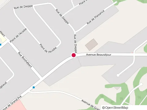 Location of Cafe la Difference at 101 Port-Royal, Bonaventure