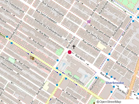 Location of Cafe-Refectoire at 3700 Rue Berri, Montréal