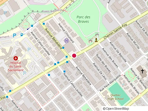 Location of Cafetaria Bois Fontaine at 880 chemin Sainte-Foy # 860, Québec