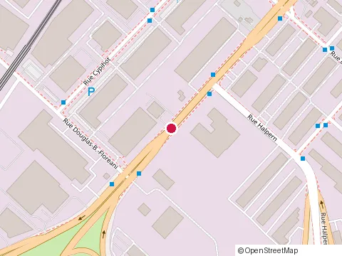 Location of Carstar St-Laurent at 10480 Henri Bourassa Ouest, Saint-Laurent