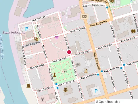 Location of Casse-Croute de l'Epervier at 60 Rue du Prince, Sorel
